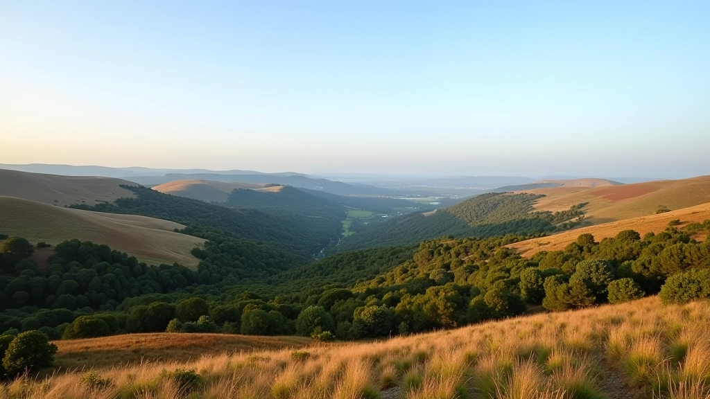 Slieve Bloom mountain landscape