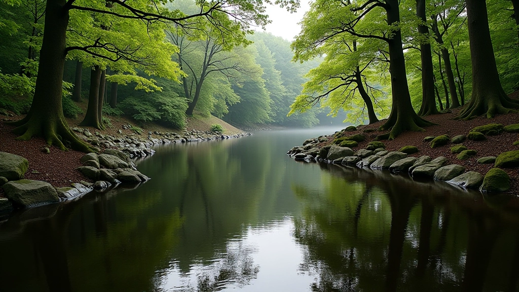 Glenbarrow Pool waterside